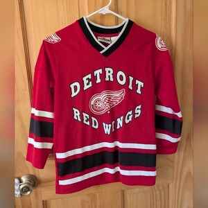 Kids' Red Hockey Jersey